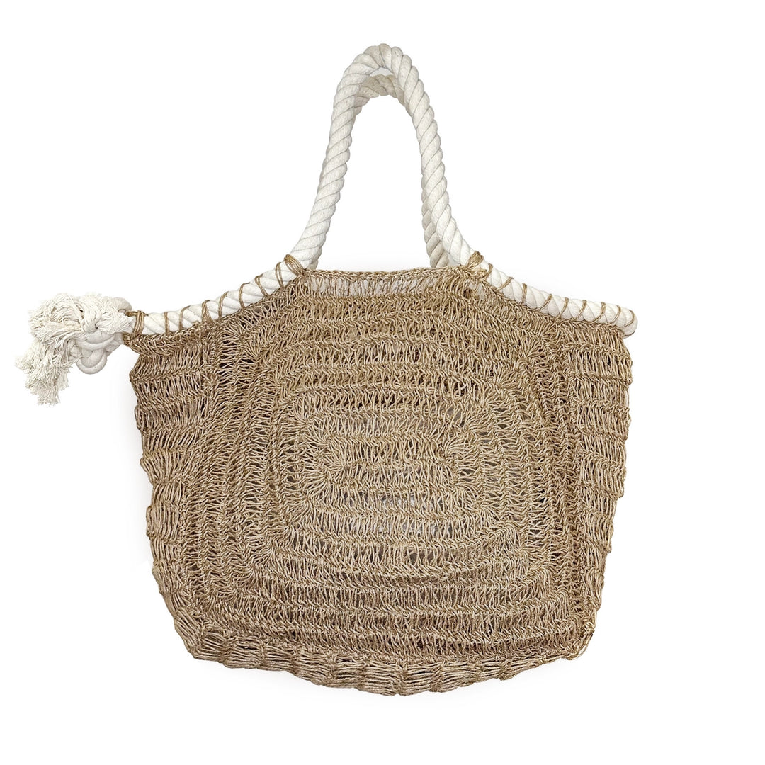Amalfi Jute Beach Bag