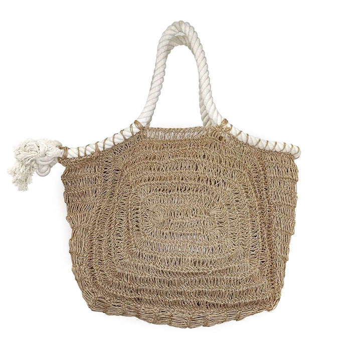 Amalfi Jute Beach Bag