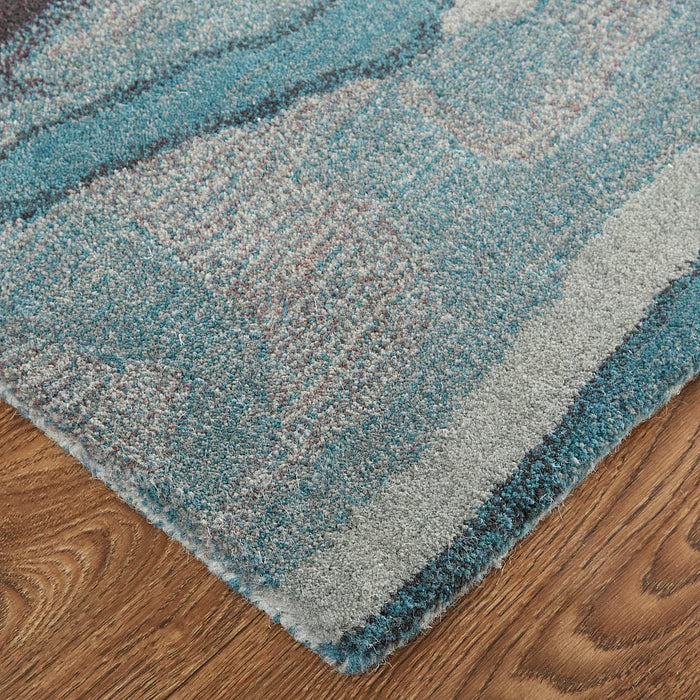 Ocean Abstract Hand Tufted Rug