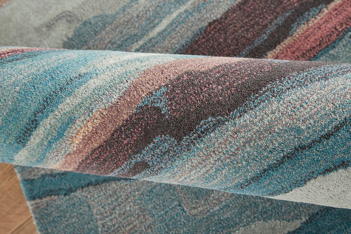 Ocean Abstract Hand Tufted Rug