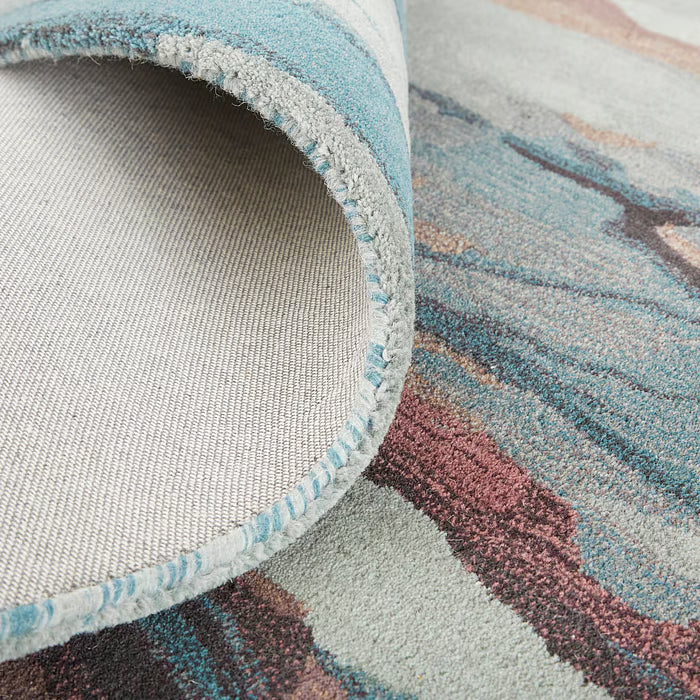 Ocean Abstract Hand Tufted Rug