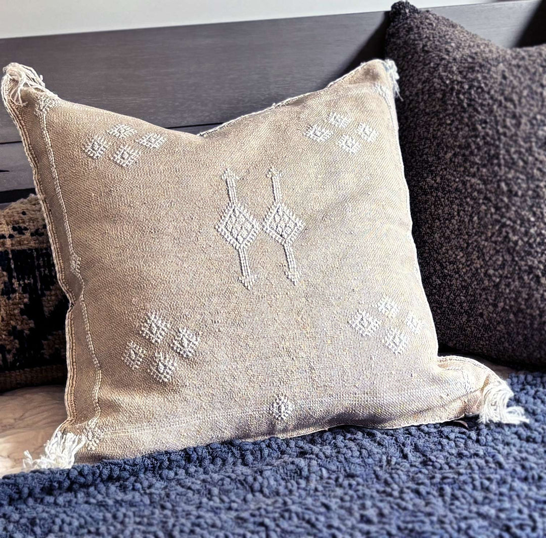 Adil Moroccan Silk Sabra Pillow Cover