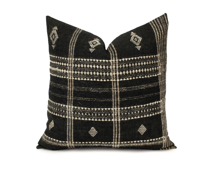 Aditi Pillow Cover Black