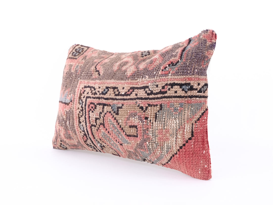 Alia Turkish Kilim Lumbar Pillow Cover