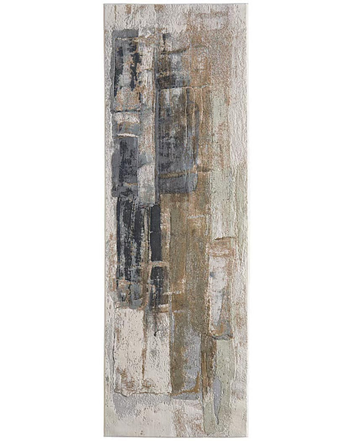 Clio Mocha Abstract Area Rug