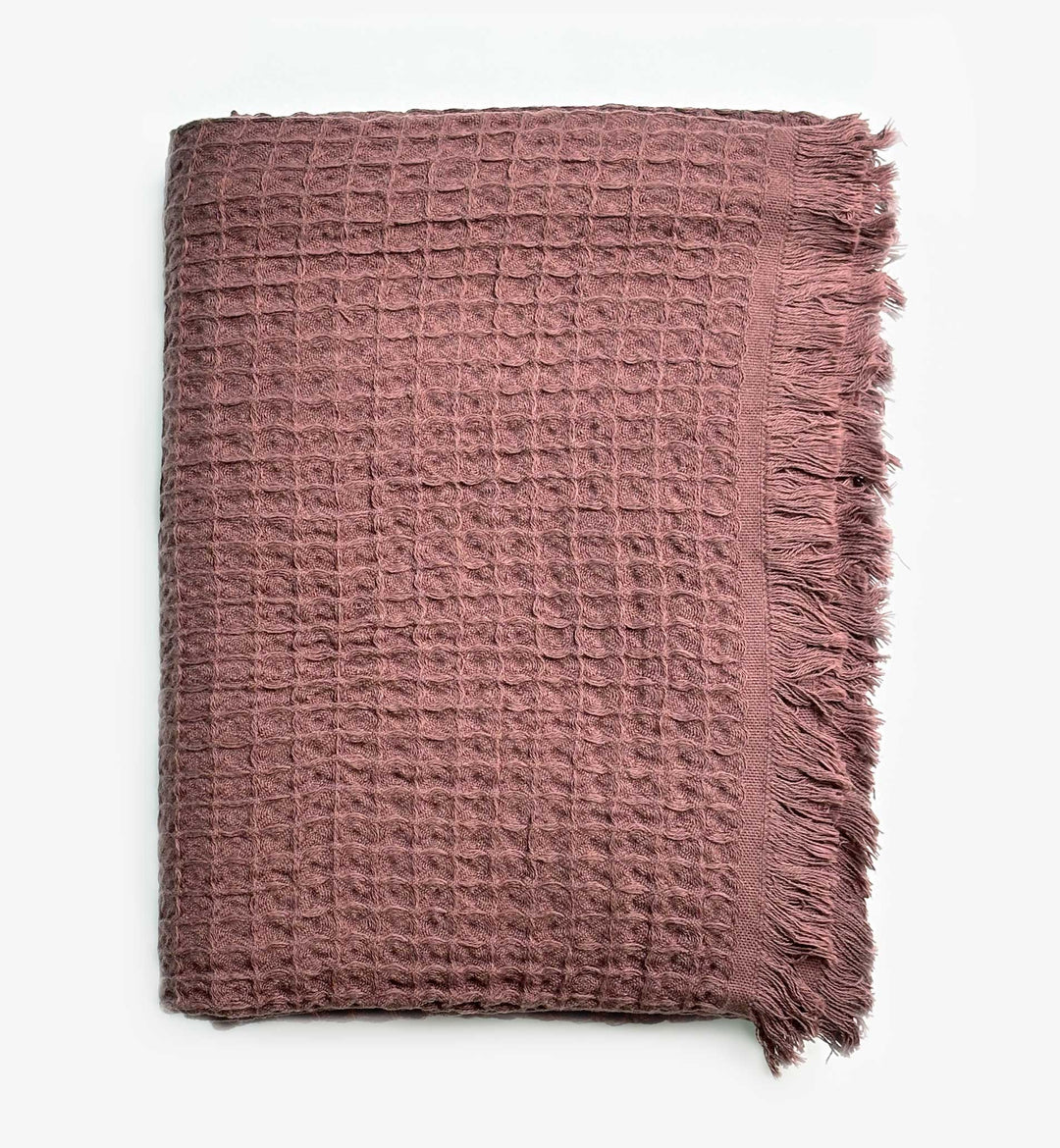 Drift Waffle Throw Blanket