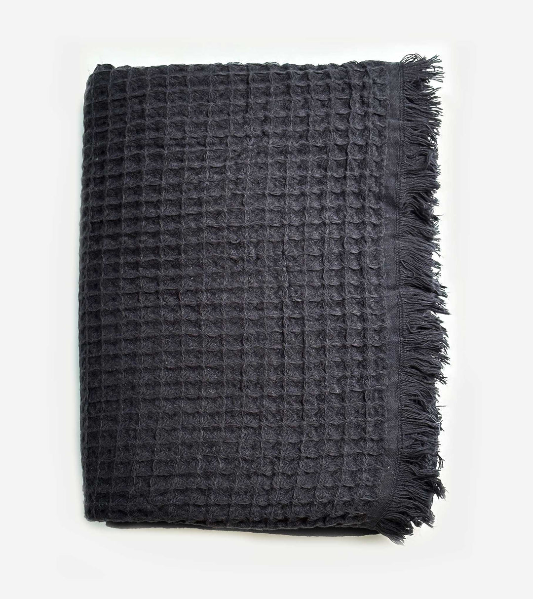 Drift Waffle Throw Blanket