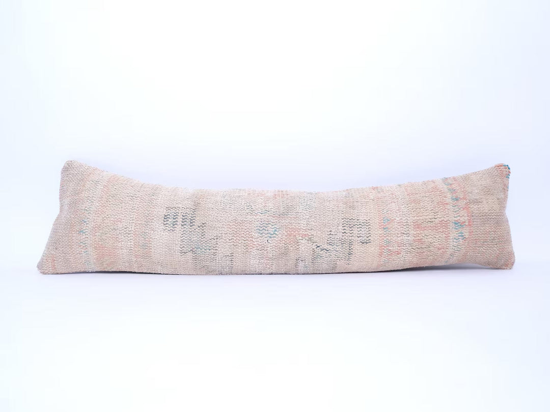 Ella XL Turkish Kilim Lumbar Pillow Cover