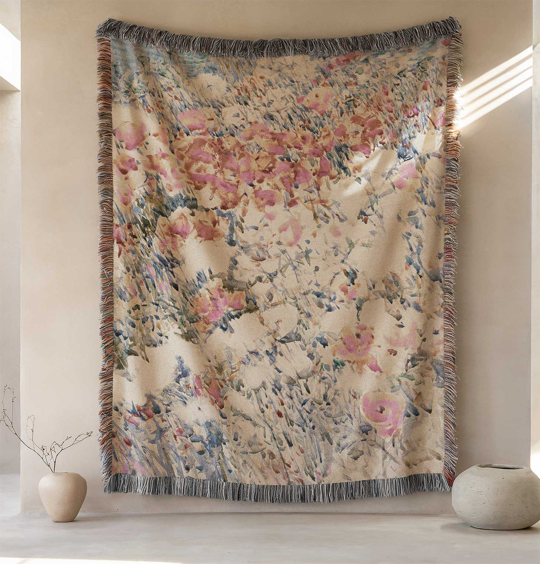 Island Garden Woven Blanket