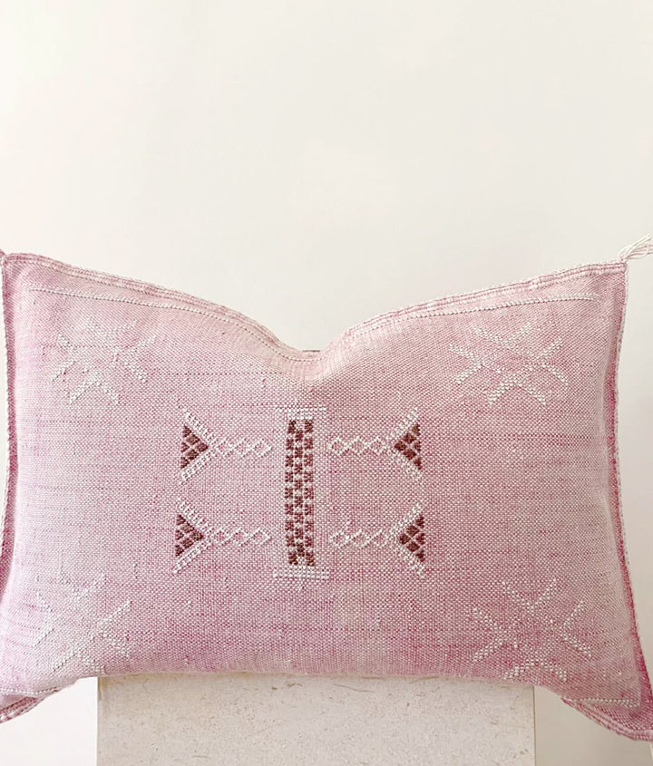 Laina Moroccan Silk Sabra Lumbar Pillow Cover
