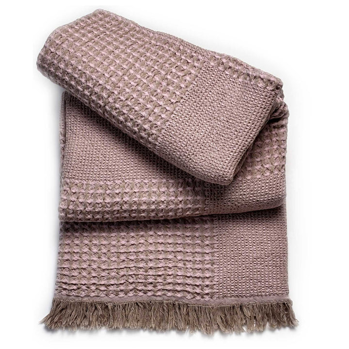 Mosaic Waffle Throw Blanket