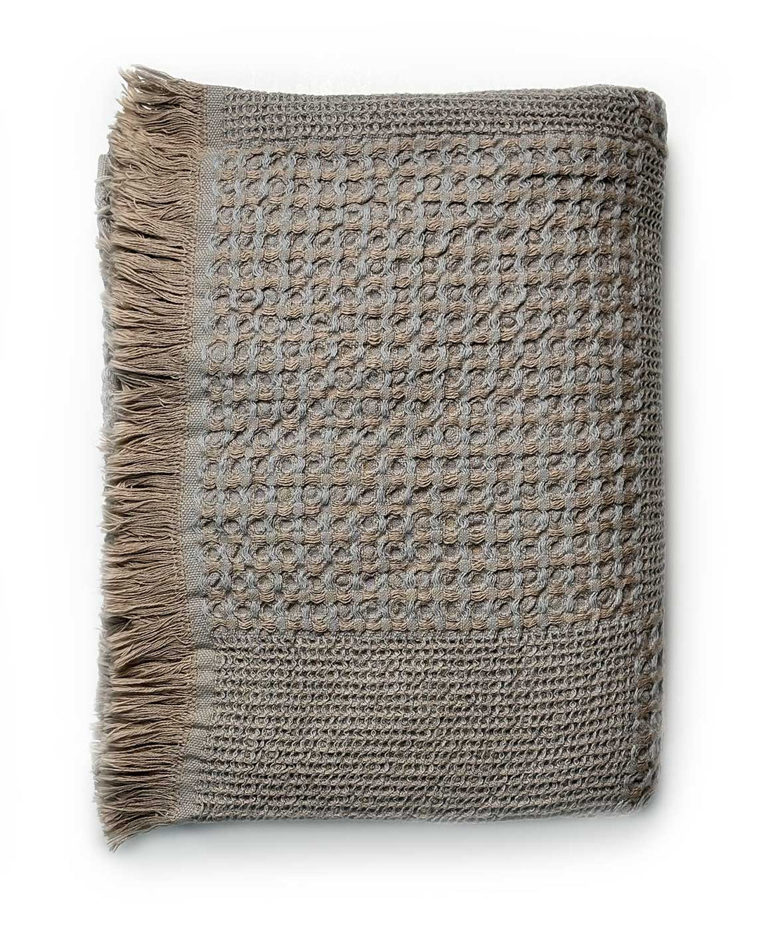 Mosaic Waffle Throw Blanket