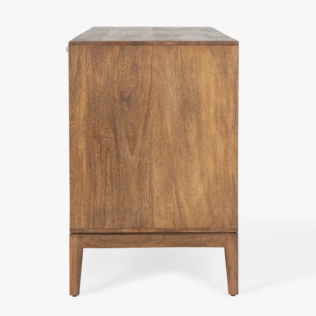 Naya Solid Wood Carved Cabinet