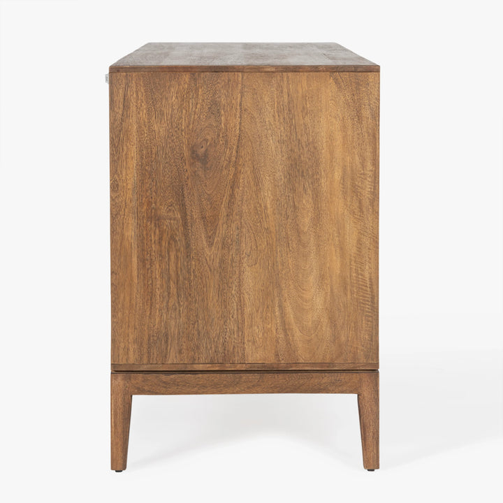 Naya Solid Wood Carved Cabinet