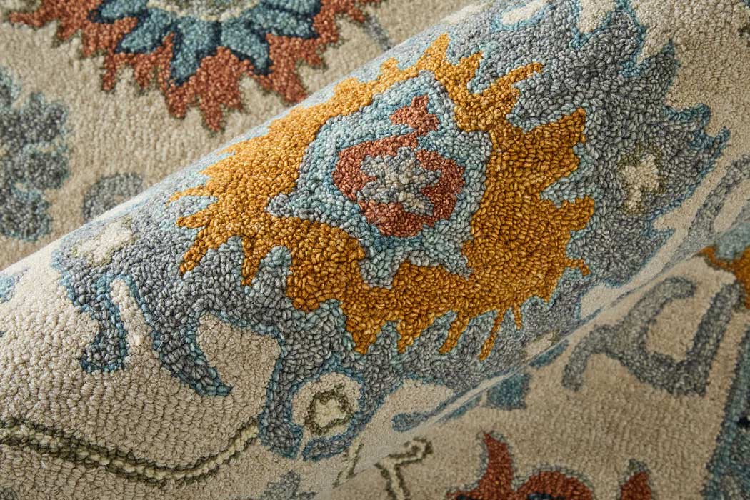 Springfield Blue Hand Tufted Rug