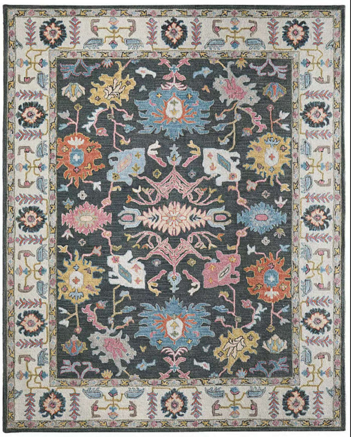 Springfield Charcoal Grey Hand Tufted Rug