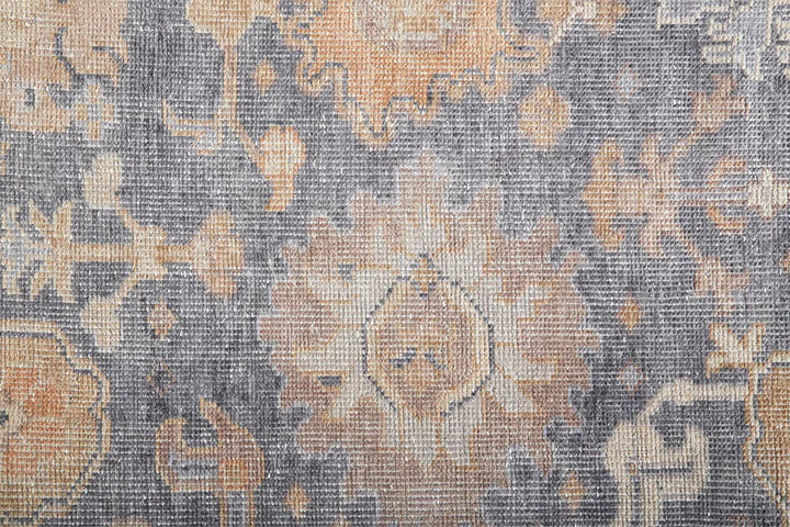 Wendover Hand Knotted Rug - Charcoal