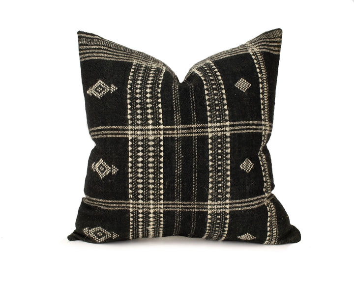 Aditi Pillow Cover Black