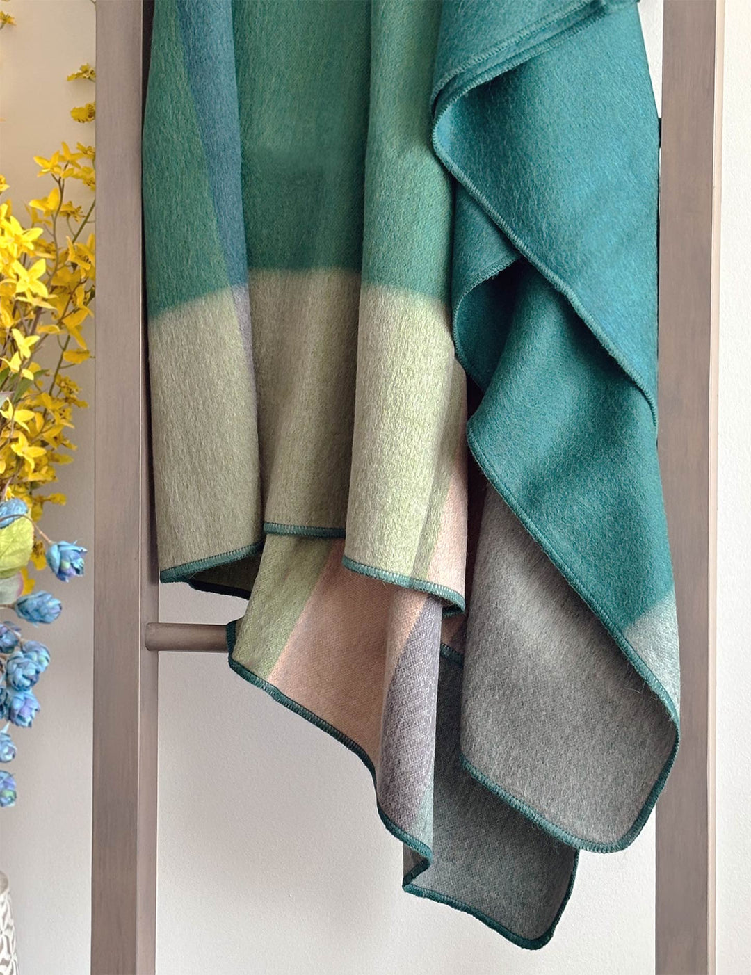 Alpaca Plaid Throw Blanket