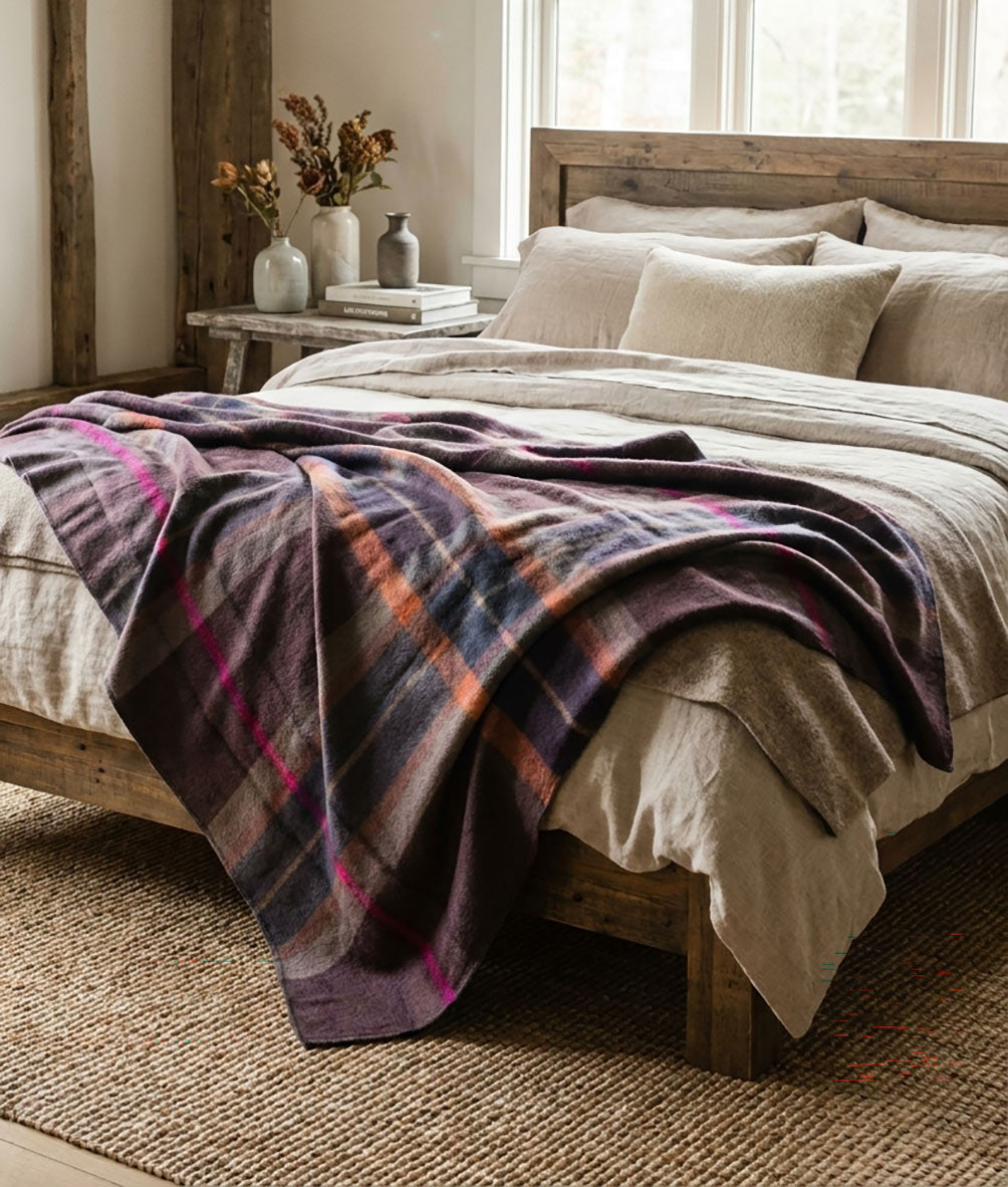 Blanket on Bed