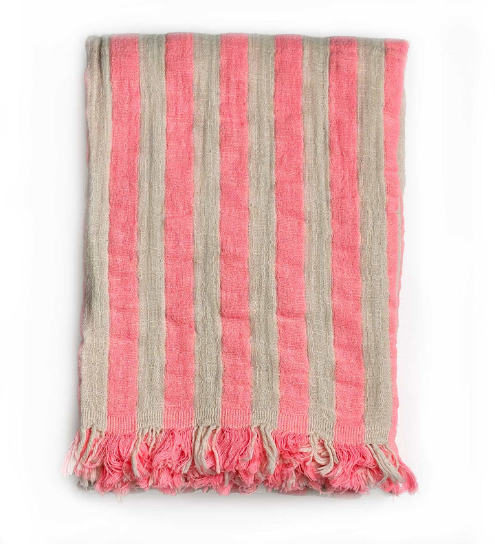 Candy Stripe Turkish Towel