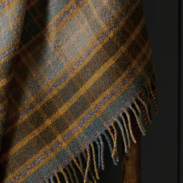 Cottage Check Pure New Wool Blanket