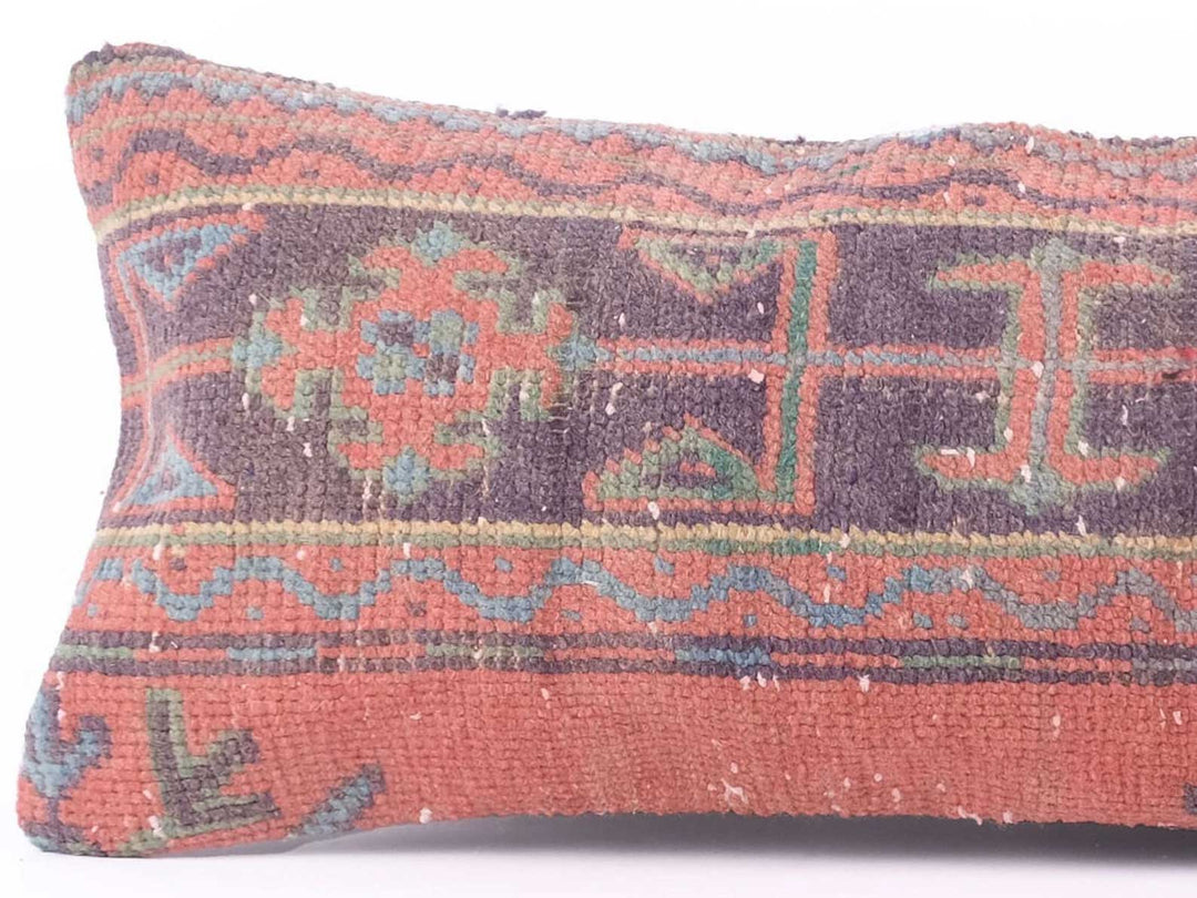 Daphne Turkish Kilim Lumbar Pillow Cover