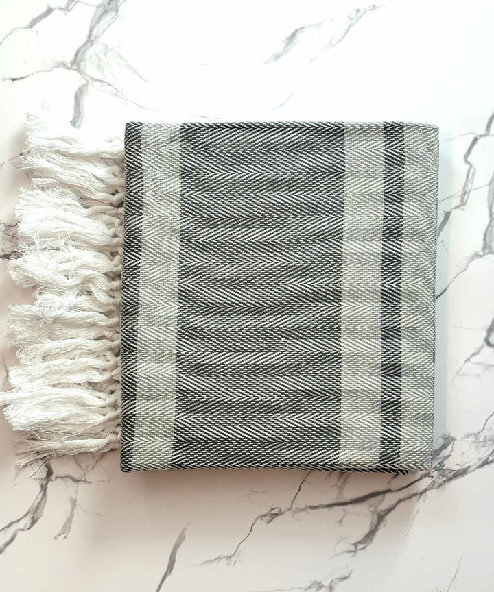 Gray Peshtemal Turkish Towel