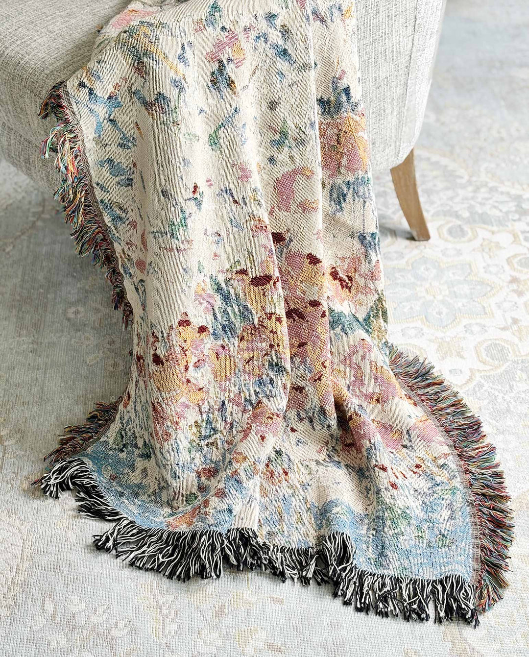 Island Garden Woven Blanket