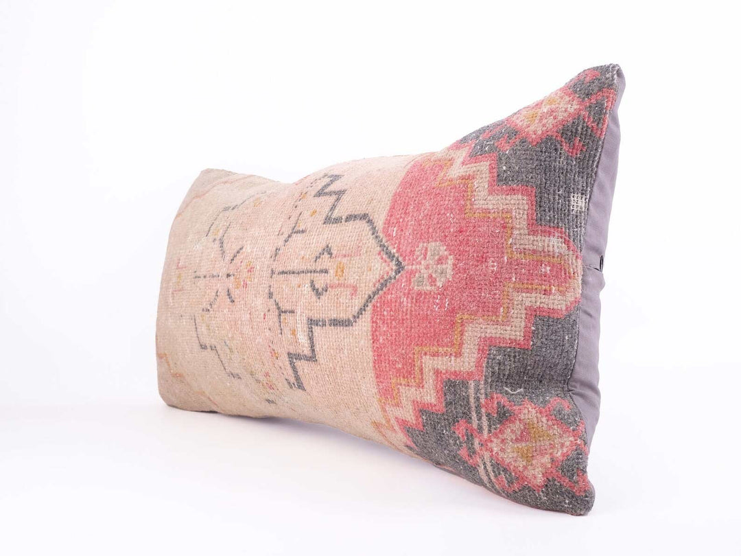 Kalesi Turkish Kilim Lumbar Pillow Cover