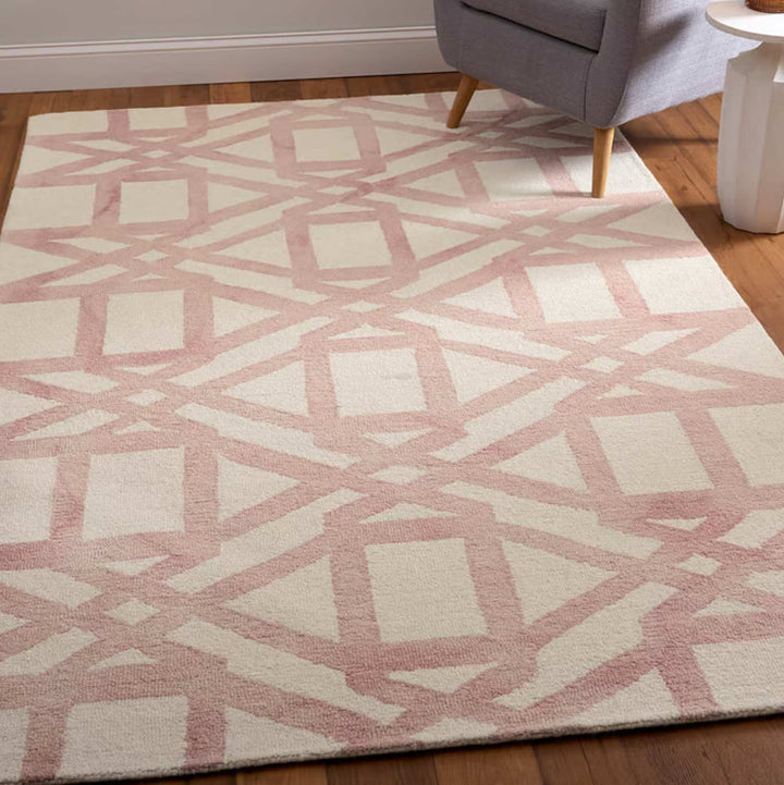 Lorrain Blush Hand Tufted Rug