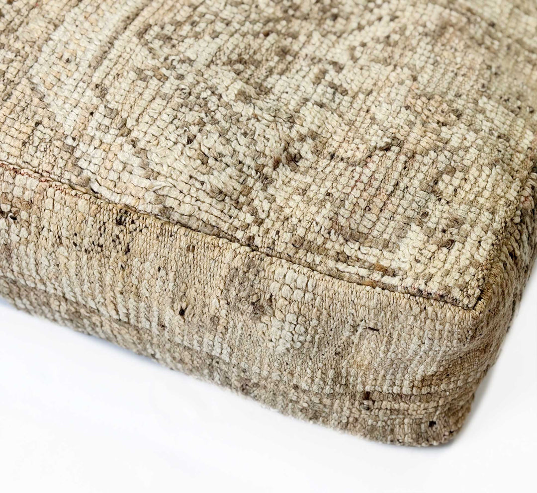 Bachar Vintage Moroccan Rug Pouf