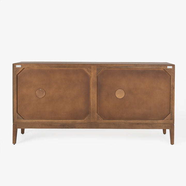 Naya Solid Wood Carved Cabinet