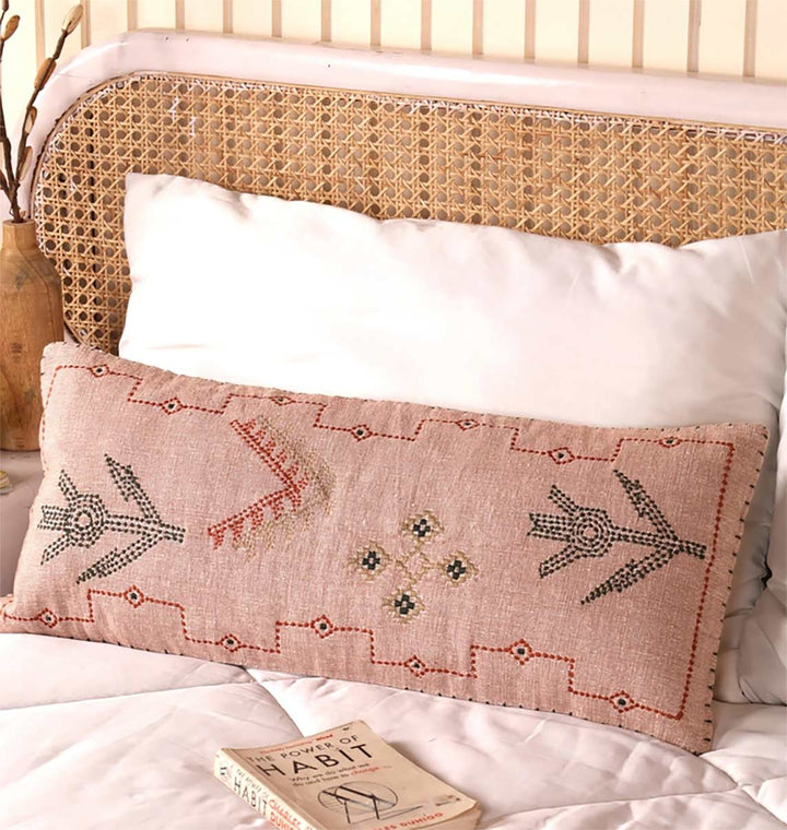Nora Moroccan Inspired Lumbar Pillow Cover