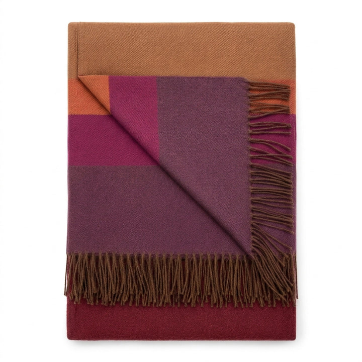 Raven Baby Alpaca Throw