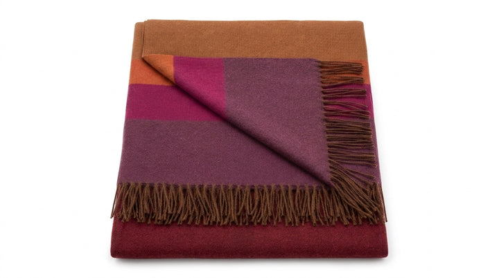 Raven Baby Alpaca Throw