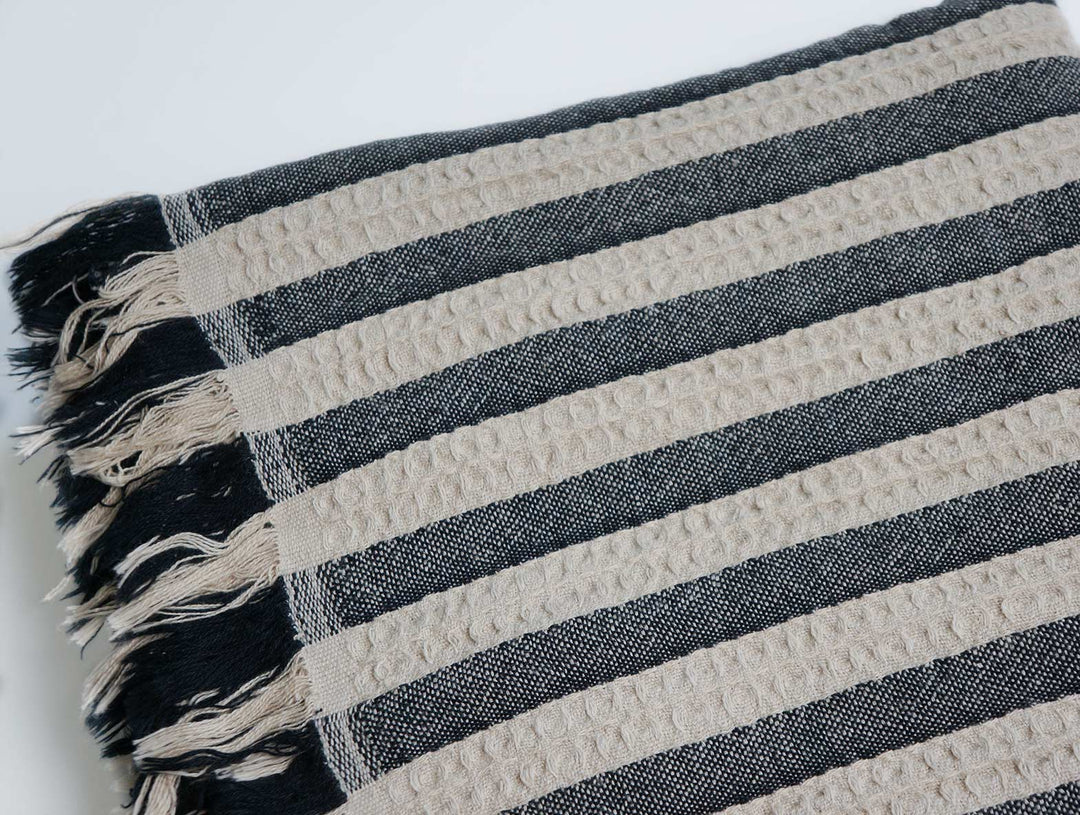 Savoy Linen Throw Blanket