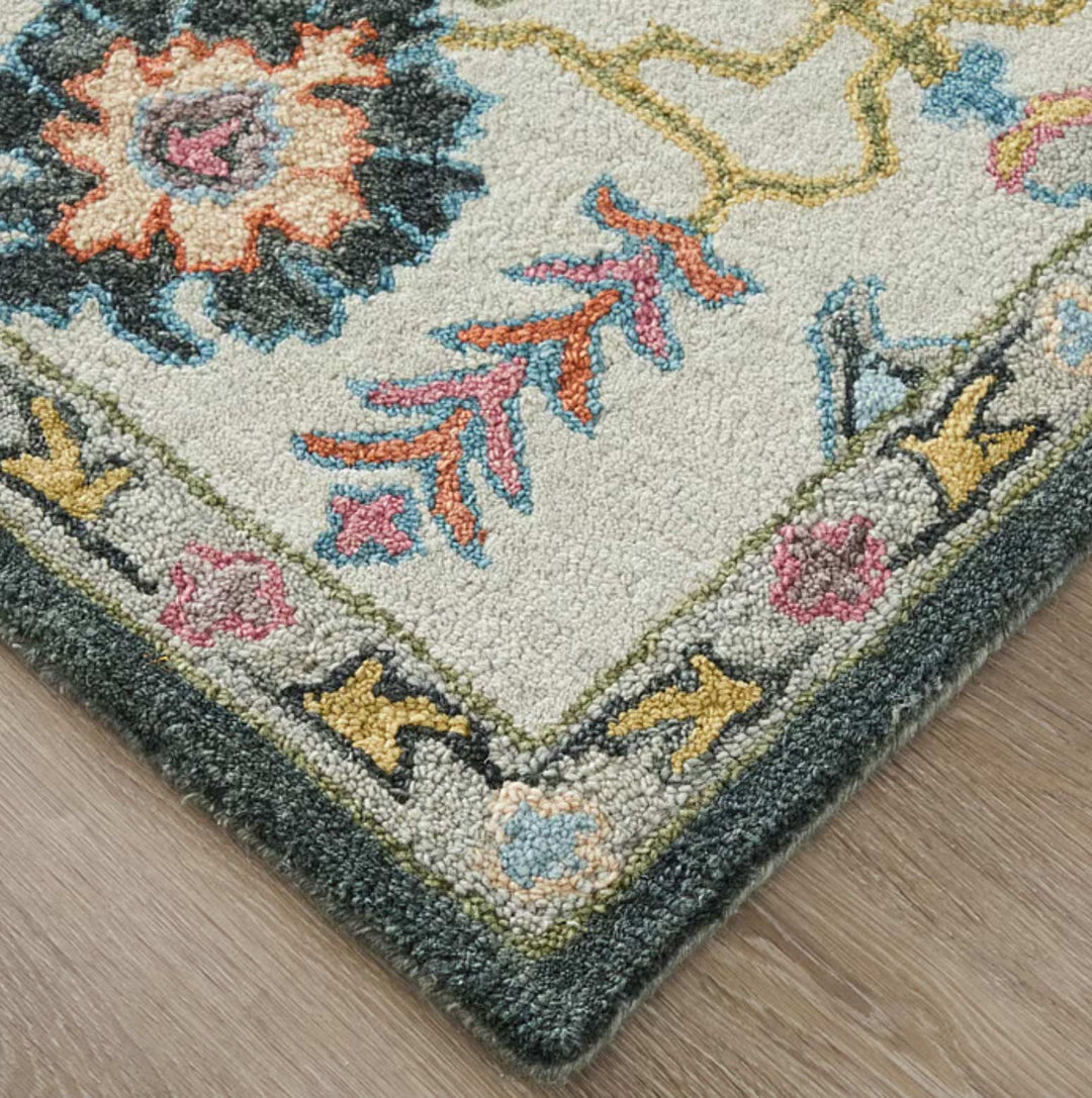 Springfield Charcoal Grey Hand Tufted Rug