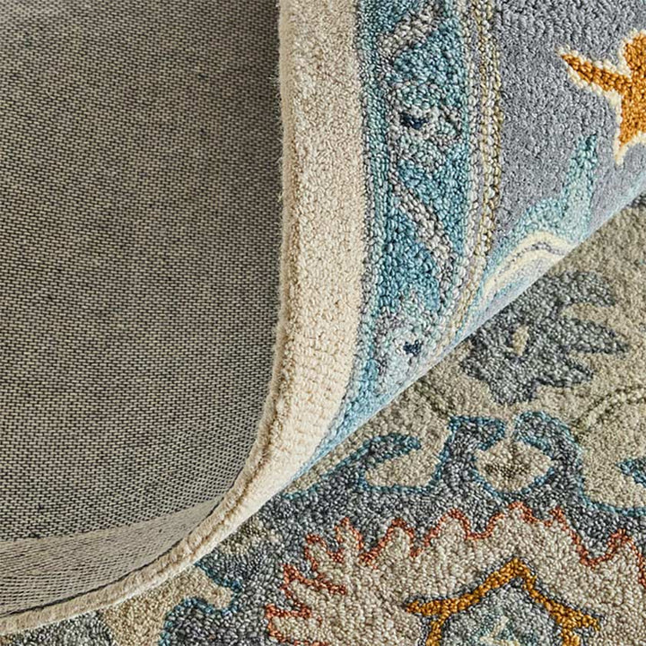 Springfield Blue Hand Tufted Rug