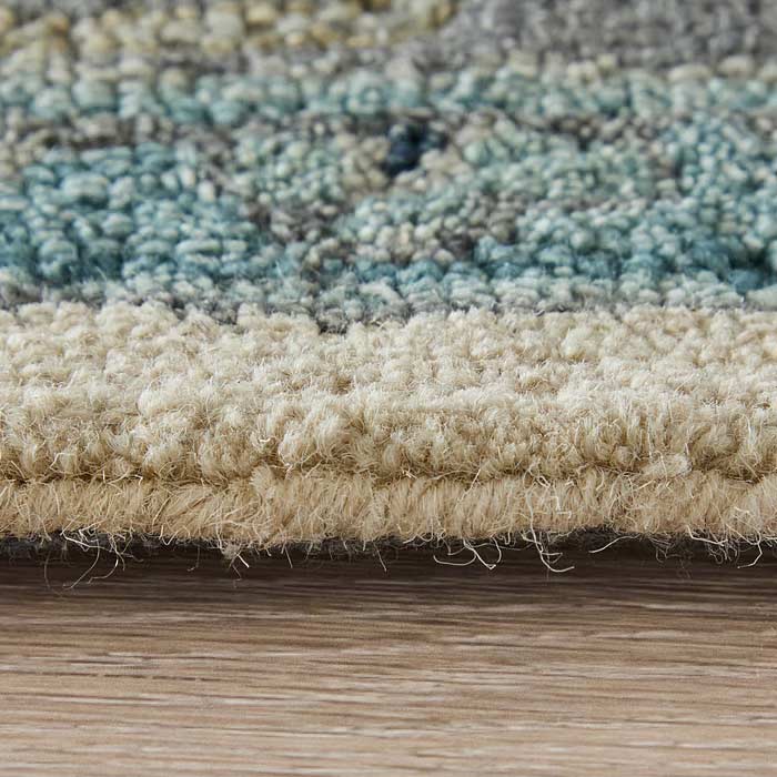 Springfield Blue Hand Tufted Rug