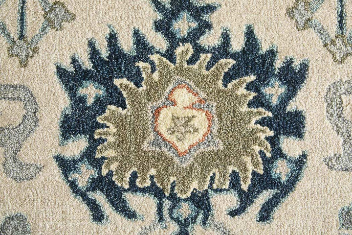 Springfield Blue Hand Tufted Rug