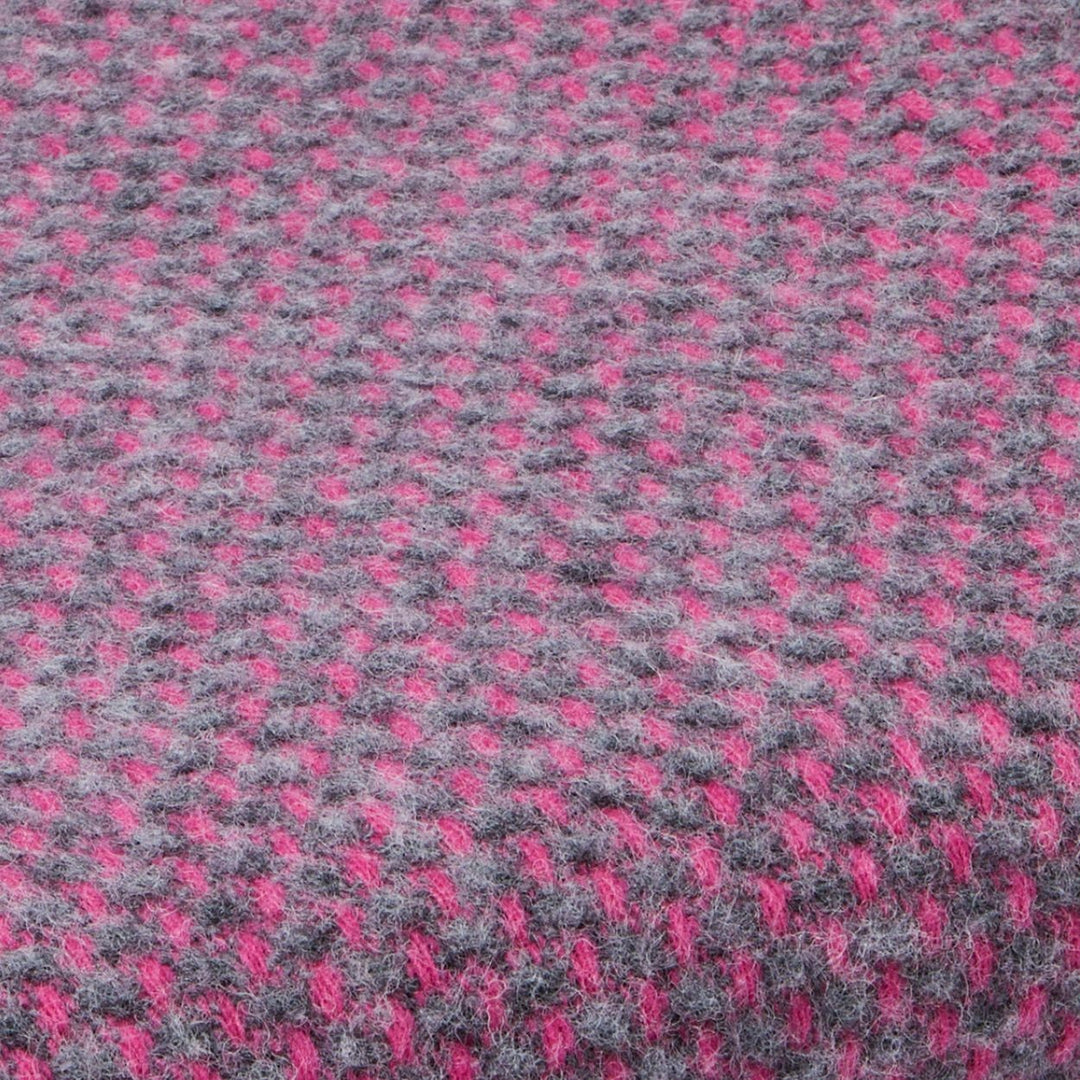 Pink Slate Twill Pure New Wool Blanket