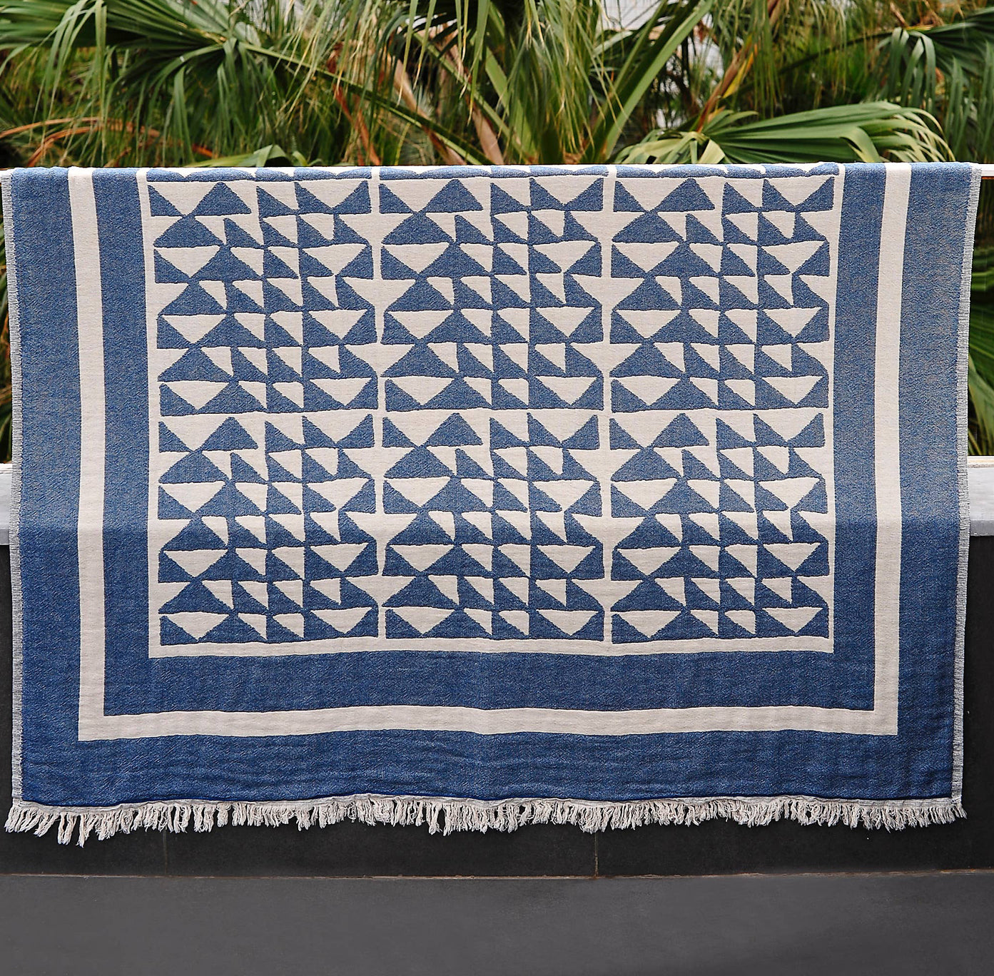 Cassia Clover Milet Throw Blanket - Thumbnail 5